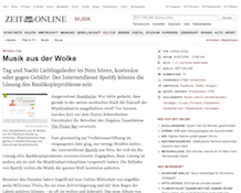 ZeitOnline, 19 May 2009